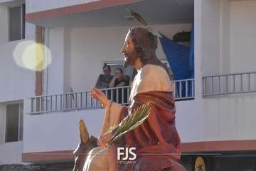 Procesión de La Burrita y concierto de música sacra de la Banda Municipal de Telde/Francisco Javier Santana.